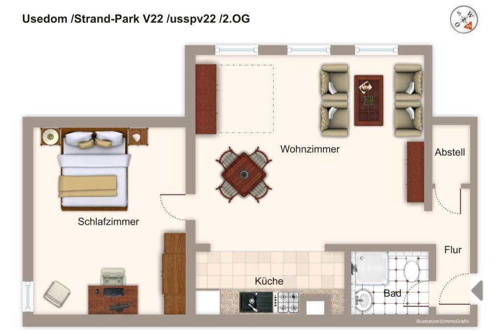 Strand-Park Strand-Park V22 塞巴特黑灵斯多夫 外观 照片